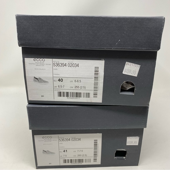 ECCO MEN'S COLLIN 2.0 SLIP ON SNEAKER CAMEL - Picture 7 of 8